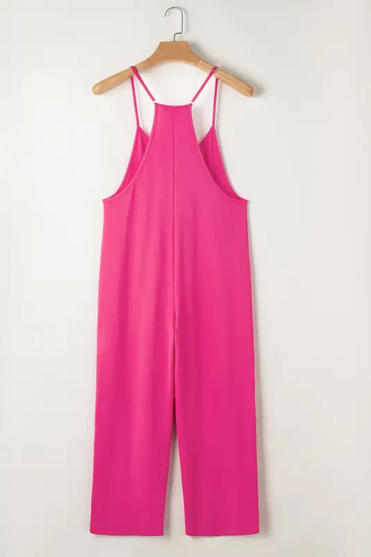 Casual straight leg jumpsuit - bottoms/jumpsuits & rompers