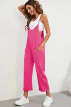Casual Straight Leg Jumpsuit - Fashionfitz