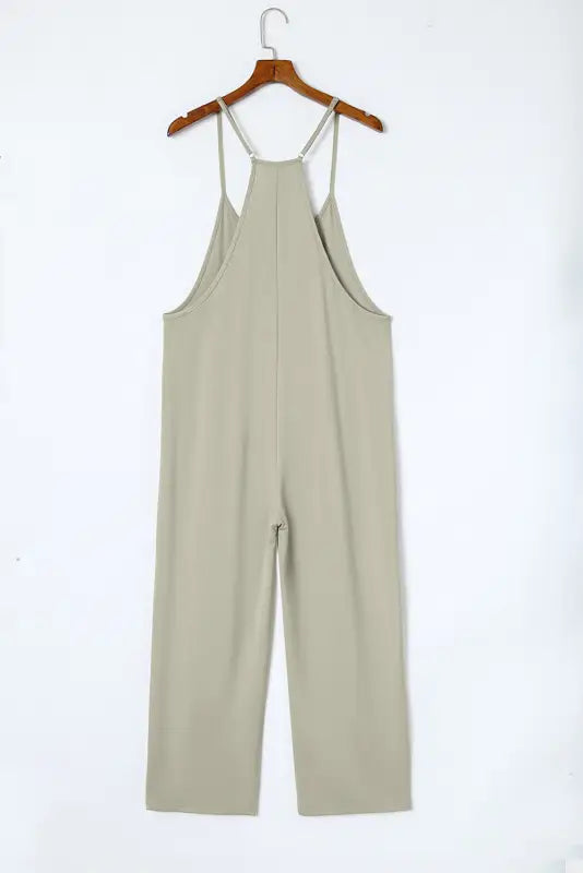 Casual straight leg jumpsuit - bottoms/jumpsuits & rompers