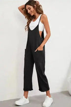 Casual Straight Leg Jumpsuit - Fashionfitz