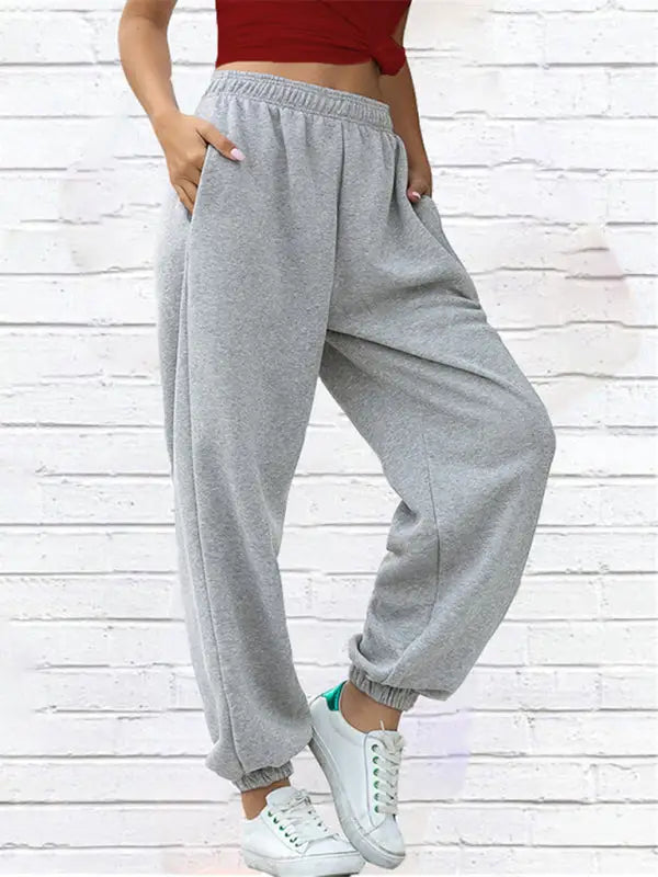 Casual sweatpants sports joggers