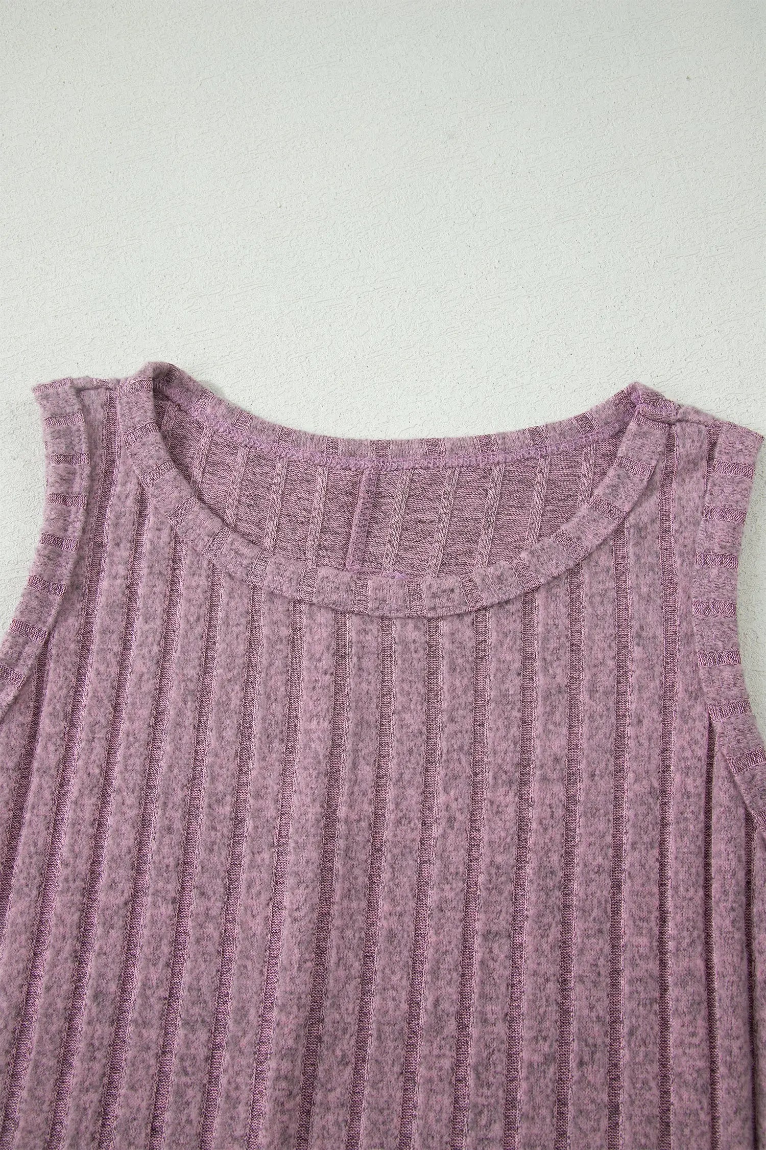 Slim ribbed mineral wash tank top tops