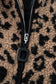 Khaki Leopard Crop Jacket