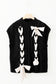 Satin Bowknot Short Sleeve Sweater