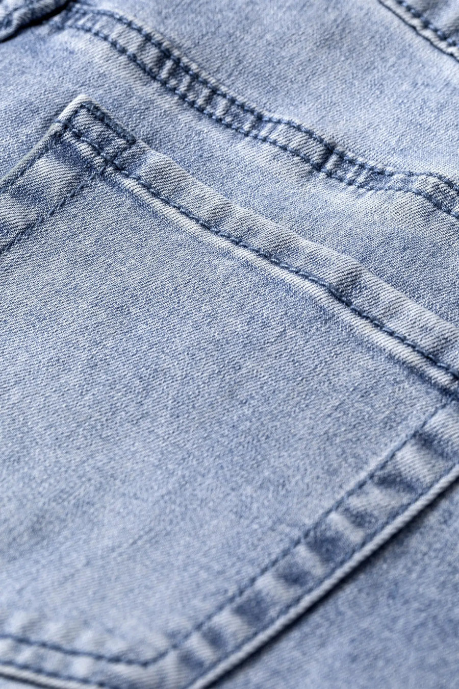 Turn-Up Cuff Wide-Leg Loose Jeans