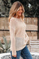 Smoke Gray Crochet Summer Jumper