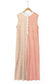 Oversized Sleeveless Wide Leg Jumpsuit - Orange Stripe - Fashionfitz
