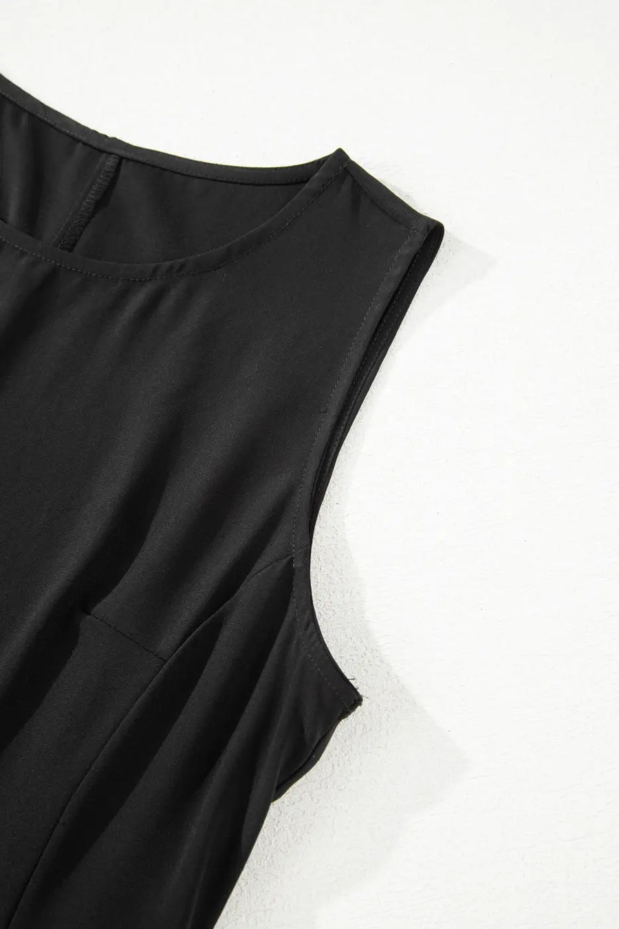 Black lace maxi dress women | elegant sleeveless