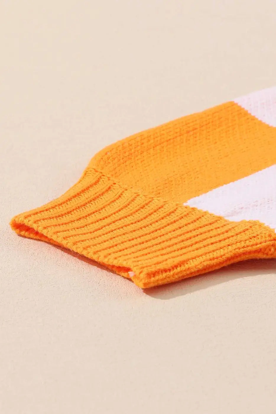 Checkered bishop sleeve sweater - snug & chic | fashionfitz