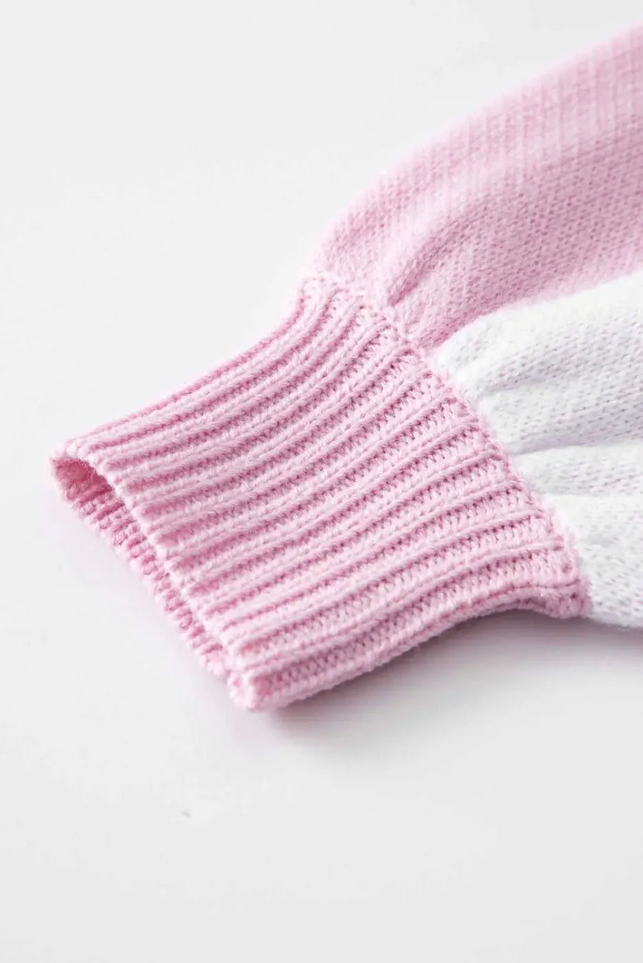 Checkered bishop sleeve sweater - snug & chic | fashionfitz
