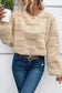 Checkered sherpa loose sweater | cozy sweaters | fashionfitz