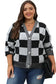 Checkmate charm cardigan - soft knit | fashionfitz