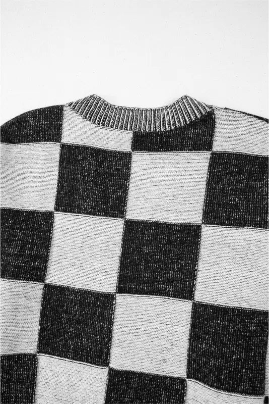 Checkmate charm cardigan - soft knit | fashionfitz