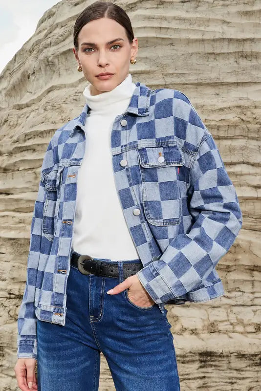 Checkmate denim jacket | women’s jackets | fashionfitz