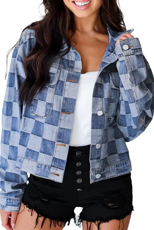 Checkmate denim jacket | women’s jackets | fashionfitz