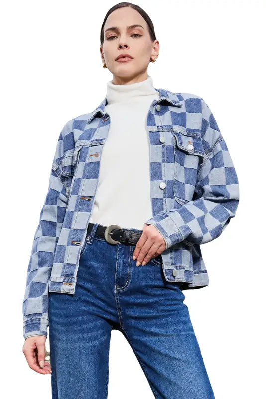 Checkmate denim jacket | women’s jackets | fashionfitz