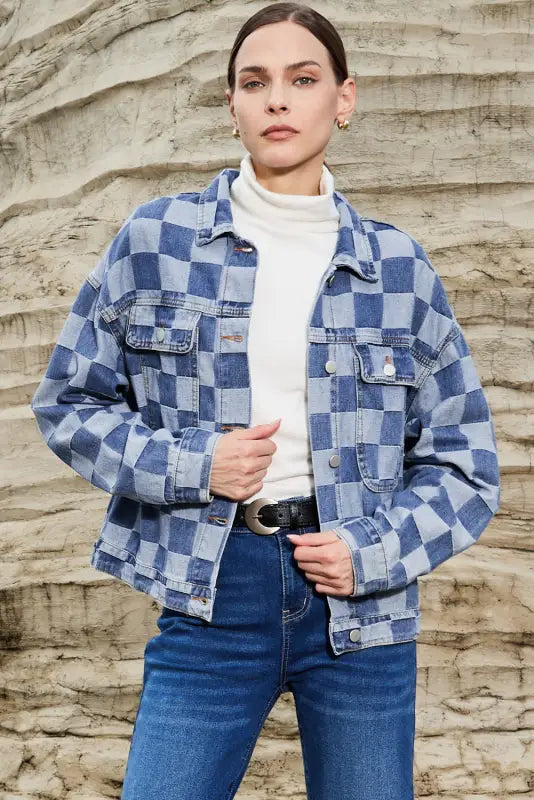 Checkmate denim jacket | women’s jackets | fashionfitz