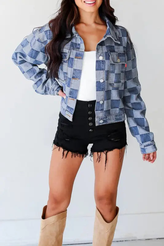 Checkmate denim jacket | women’s jackets | fashionfitz