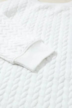 Chenille Embroidered Sweatshirt - Fashionfitz