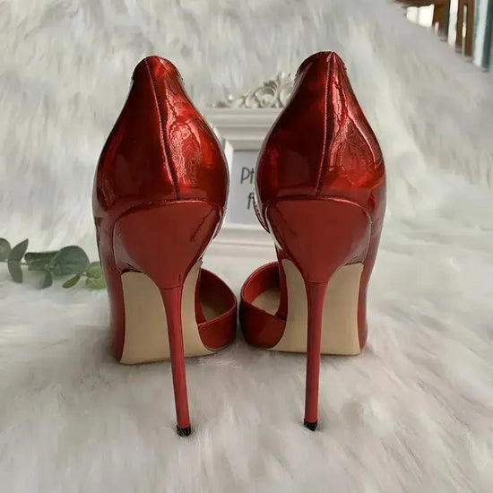 Cherry Perfect Heels Stiletto Pumps - Fashionfitz