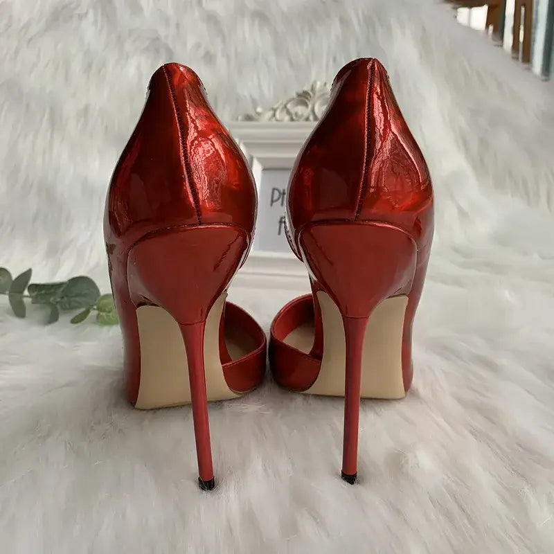 Cherry perfect heels stiletto pumps