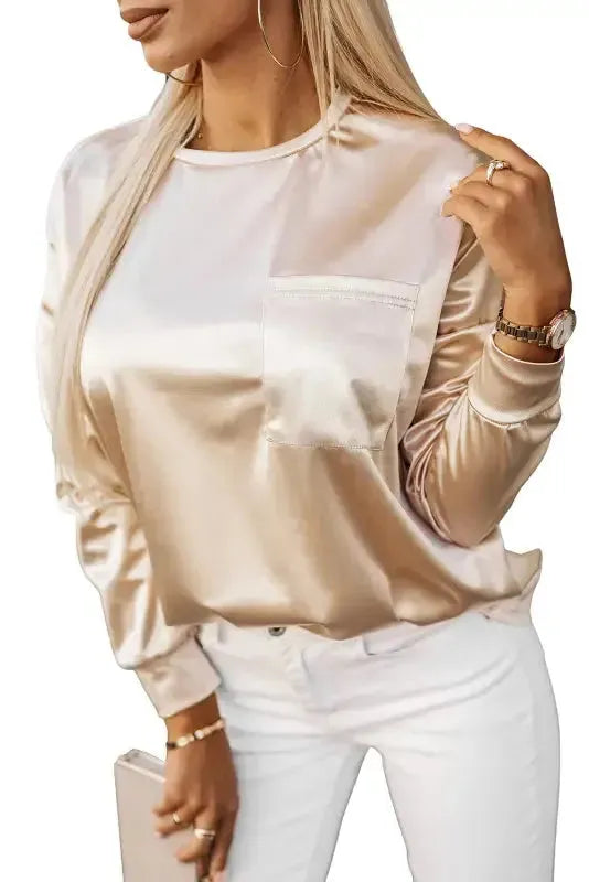 Chest Pocket Loose Fit Shirt - Fashionfitz