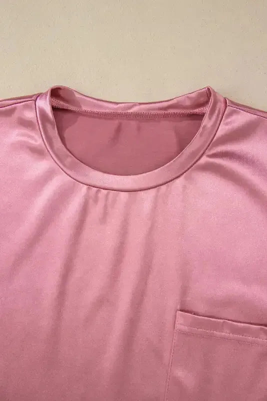 Chest Pocket Loose Fit Shirt - Fashionfitz