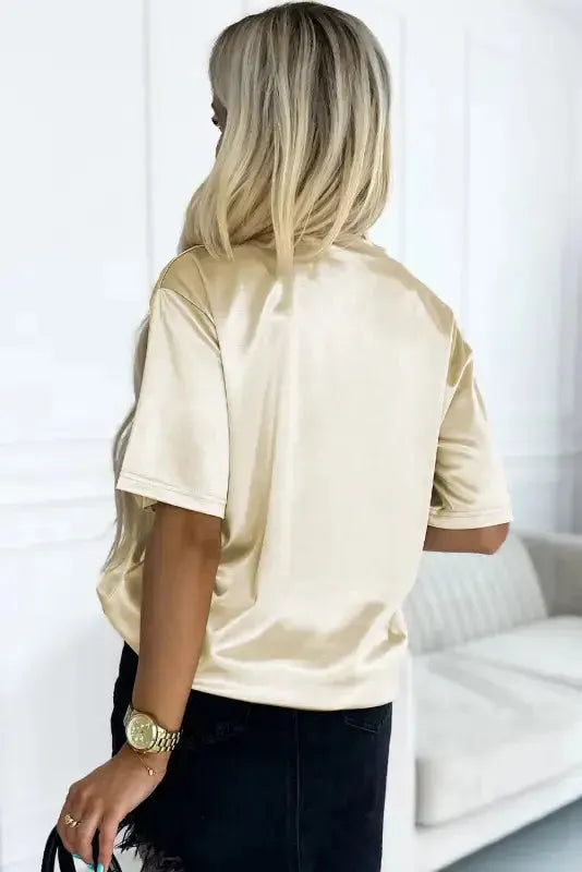 Chest Pocket Loose Fit Shirt - Fashionfitz