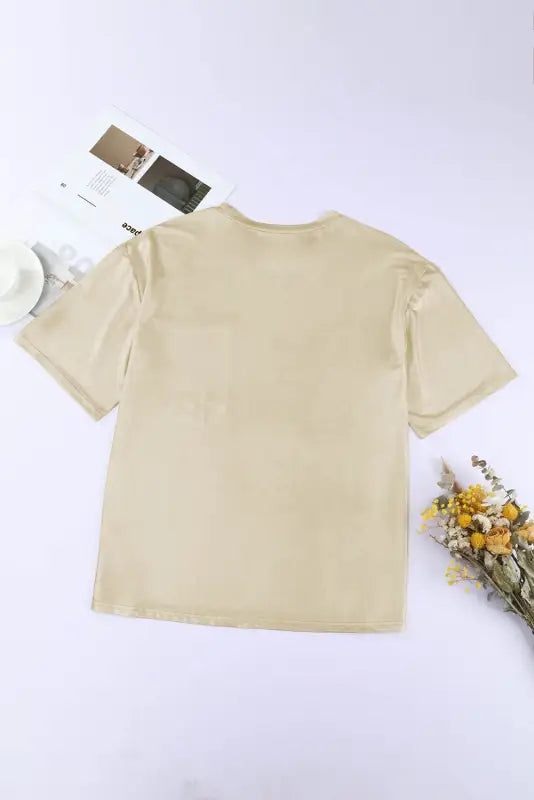 Chest pocket loose fit shirt | women’s tops | fashionfitz