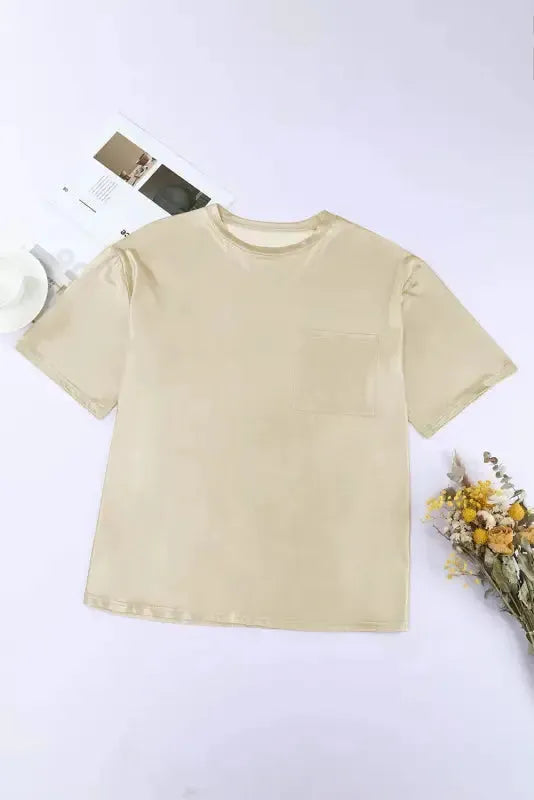 Chest Pocket Loose Fit Shirt - Fashionfitz