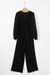 Chic black belted jumpsuit by fashionfitz