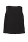 Black v neck knotted shoulder vest - tops