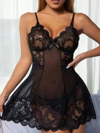 Just Me And You Lace Chemise - Fashionfitz