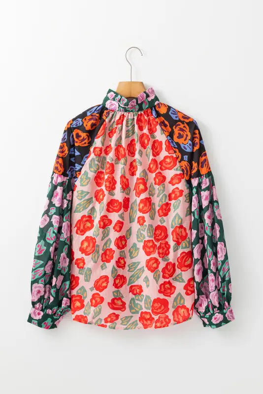 Chroma floral puff shirt | shirts | fashionfitz