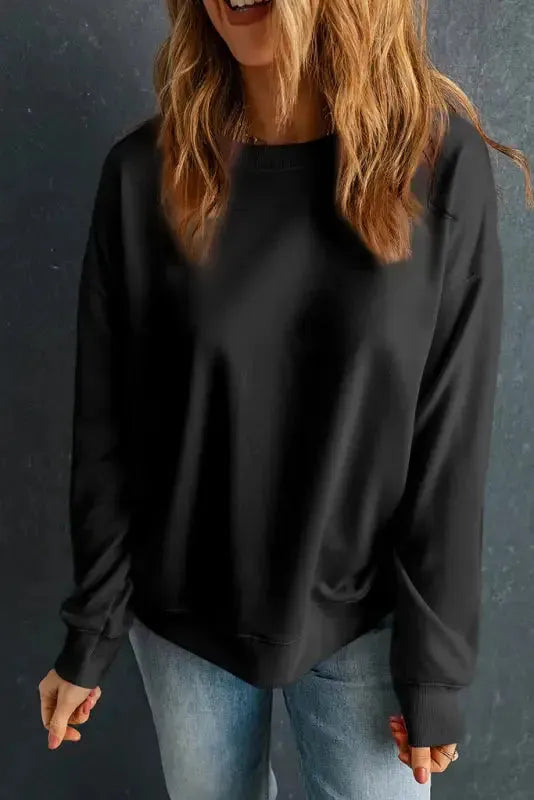 Classic Crewneck Pullover Sweatshirt - Fashionfitz