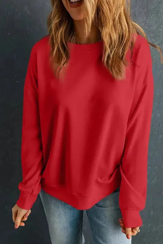 Classic Crewneck Pullover Sweatshirt - Fashionfitz