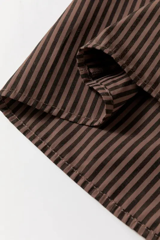 Classic stripe roll-up shirt - timeless & versatile