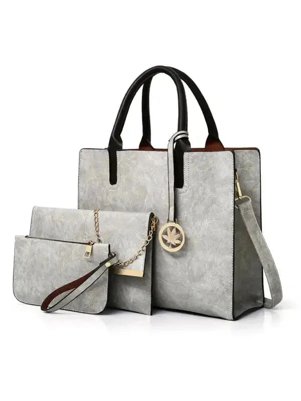 Classy and Sassy 3 Pieces Set Shoulder Bag - Fashionfitz
