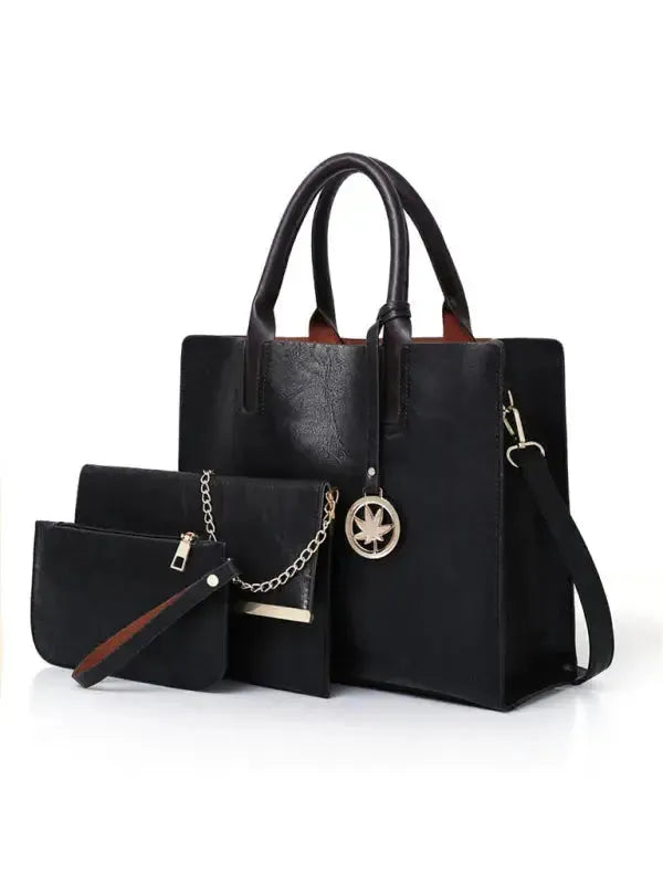 Classy and Sassy 3 Pieces Set Shoulder Bag - Fashionfitz