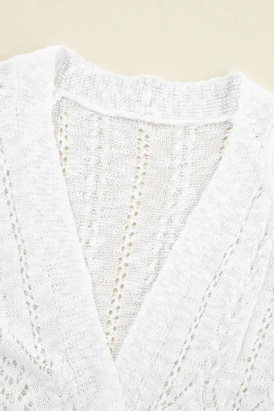 Cloud embrace open knit cardigan - sweaters & cardigans/cardigans