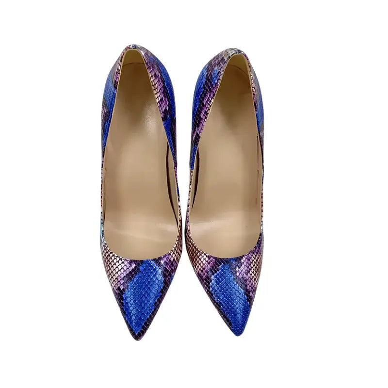 Cobalt viper heels - pumps - blue 8cm / 33