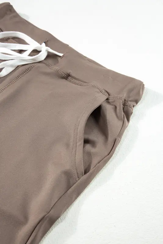 Cocoa comfort drawstring joggers