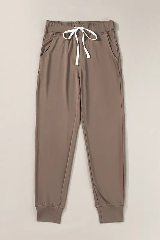 Cocoa comfort drawstring joggers