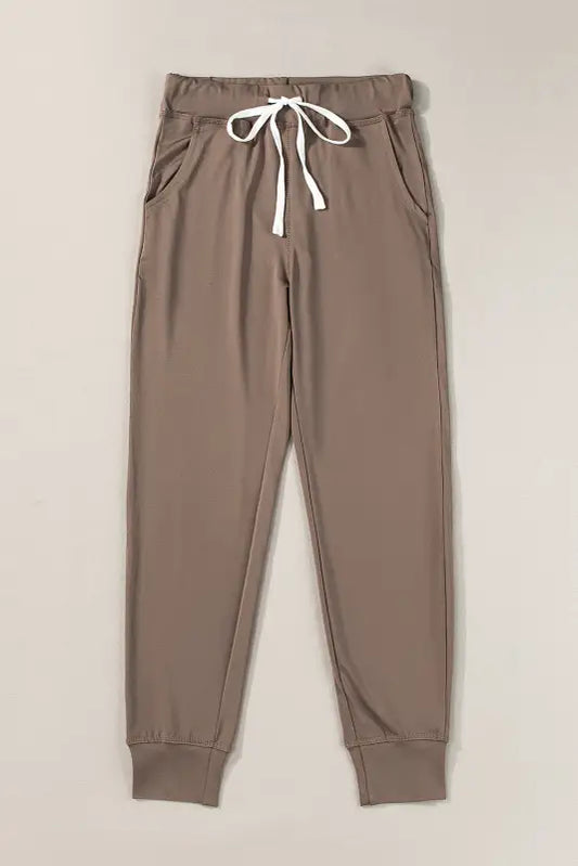 Cocoa comfort drawstring joggers