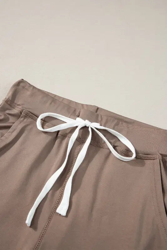 Cocoa comfort drawstring joggers