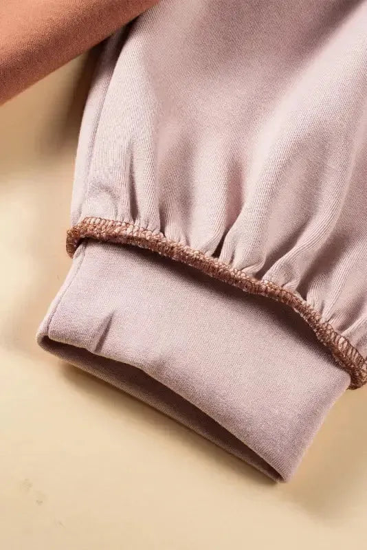 Color Block Zipped Sweatshirt - Fashionfitz