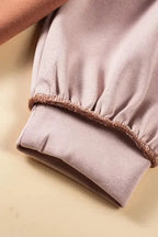 Color Block Zipped Sweatshirt - Fashionfitz