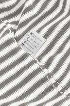 Contrast Trim Striped Baggy Sweater - Fashionfitz