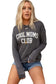 Gray cool moms club drop shoulder sweatshirt - sweatshirts & hoodies