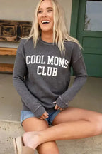 COOL MOMS CLUB Graphic Sweatshirt - Fashionfitz